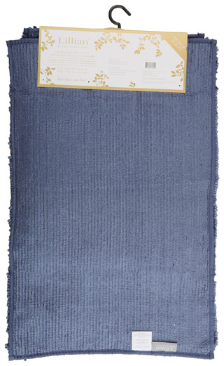 Thumbnail 2: LILLIAN AUGUST Lillian August 2 Pc La Radiance Chenille Bath Mat Set 