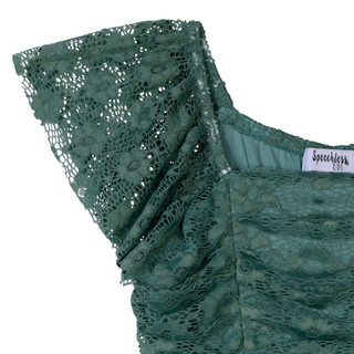 Thumbnail 4: Speechless Speechless Big Girls Sleeveless Green Lace Dress 