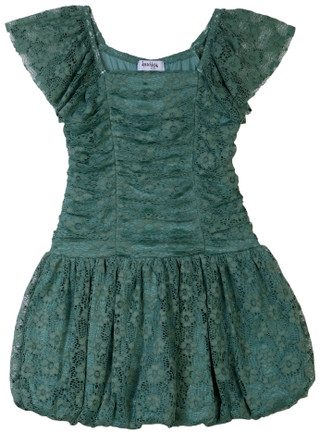 Thumbnail 1: Speechless Speechless Big Girls Sleeveless Green Lace Dress 