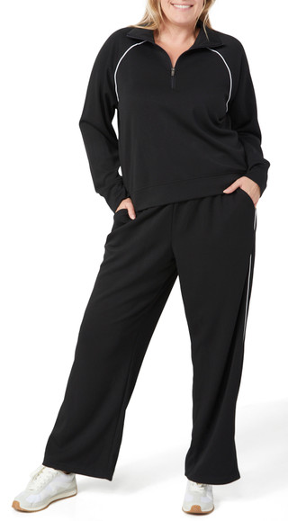 Thumbnail 1: RBX RBX Womens Active 2 Pc Scuba Sweatpants Set 