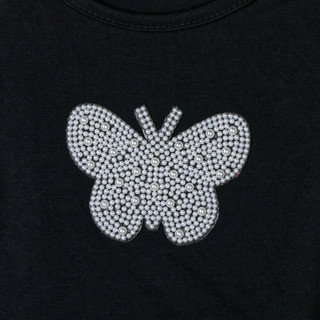Thumbnail 2: DREAMGIRL DreamGirl Big Girls 2 Pc Butterfly Tank Set 