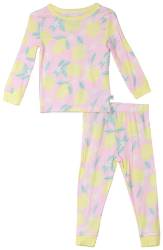 Thumbnail 1: Sleep On It Sleep On It Toddler Girls 2 Pc Lemon Pajama Pants Set 