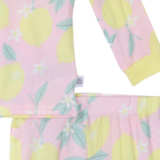 Thumbnail 2: Sleep On It Sleep On It Toddler Girls 2 Pc Lemon Pajama Pants Set 