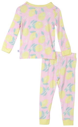 Thumbnail 3: Sleep On It Sleep On It Toddler Girls 2 Pc Lemon Pajama Pants Set 