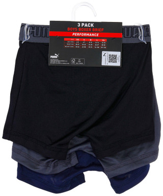 Thumbnail 2: Puma Puma Boys 3 Pk Diamond Boxer Briefs 