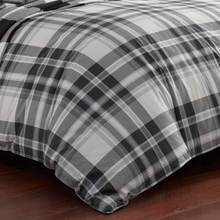 Thumbnail 10: Eddie Bauer Eddie Bauer Coal Creek Plaid Comforter Bedding Set 