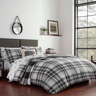 Thumbnail 3: Eddie Bauer Eddie Bauer Coal Creek Plaid Comforter Bedding Set 