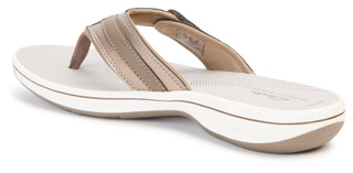 Thumbnail 12: Clarks Clarks Womens Cloudsteppers Breeze Sea Flip Flops 