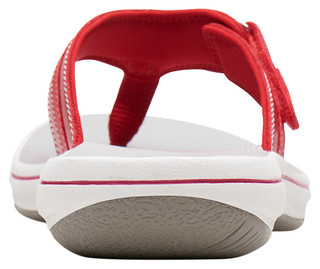 Thumbnail 4: Clarks Clarks Womens Cloudsteppers Breeze Sea Flip Flops 