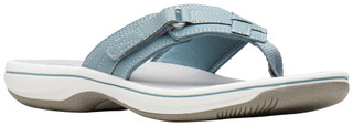 Thumbnail 1: Clarks Clarks Womens Cloudsteppers Breeze Sea Flip Flops 