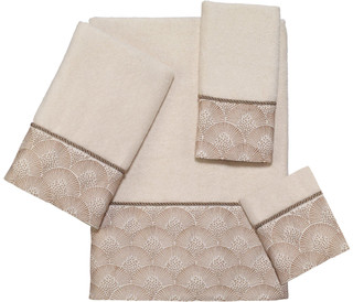 Thumbnail 4: Avanti Avanti Deco Shell Ivory Towel Collection 