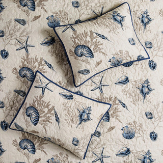 Thumbnail 15: Madison Park Madison Park Bayside Reversible Coverlet Set 