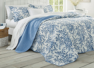 Thumbnail 1: Laura Ashley Laura Ashley Bedford Quilt Set 