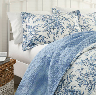 Thumbnail 6: Laura Ashley Laura Ashley Bedford Quilt Set 