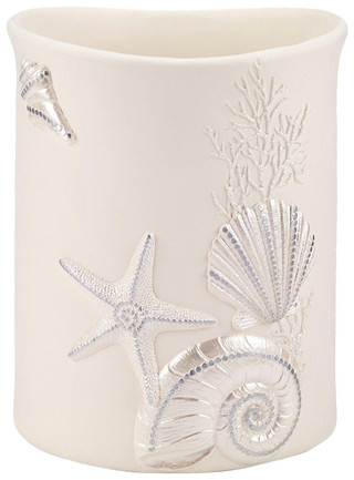 Thumbnail 1: Avanti Avanti Sequin Shell Wastebasket 