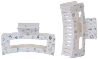 Thumbnail 1: Bay Studio Bay Studio 2 Pk Floral Claw Clip Set 