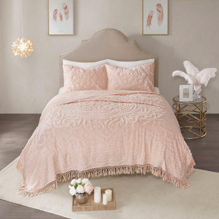 Thumbnail 2: Madison Park Madison Park Laetitia Medallion Coverlet Set 