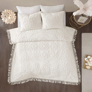 Thumbnail 3: Madison Park Madison Park Laetitia Medallion Coverlet Set 