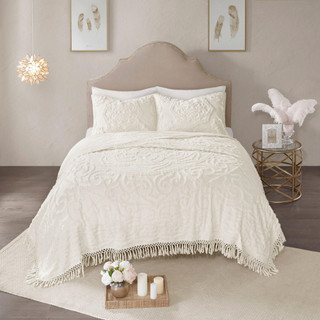 Thumbnail 2: Madison Park Madison Park Laetitia Medallion Coverlet Set 