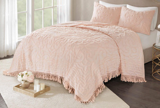 Thumbnail 1: Madison Park Madison Park Laetitia Medallion Coverlet Set 
