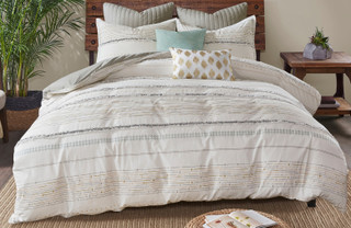 Thumbnail 4: Ink + Ivy Ink & Ivy Nea Cotton Printed Comforter Set 
