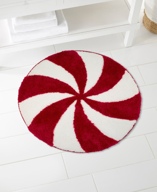 Thumbnail 1: Avanti Avanti Linens Peppermint Candy Bath Rug 