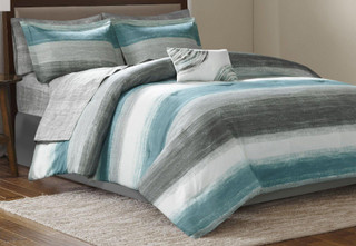 Thumbnail 5: Madison Park Madison Park Saben 9-pc. Comforter Set 