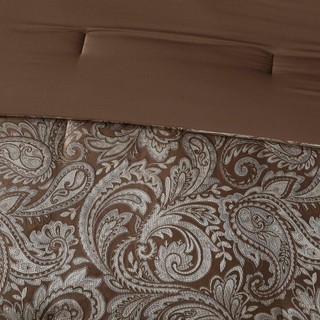 Thumbnail 9: Madison Park Madison Park Aubrey Brown 12-pc. Comforter Set 
