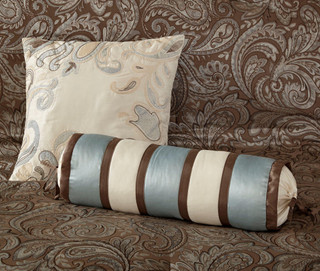 Thumbnail 13: Madison Park Madison Park Aubrey Brown 12-pc. Comforter Set 