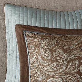 Thumbnail 21: Madison Park Madison Park Aubrey Brown 12-pc. Comforter Set 