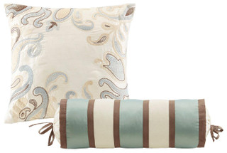 Thumbnail 34: Madison Park Madison Park Aubrey Brown 12-pc. Comforter Set 