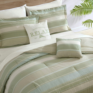 Thumbnail 8: Tommy Bahama Tommy Bahama Serenity Comforter 5 Pc. Set 