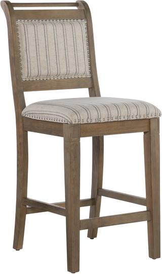 Thumbnail 1: Linon Linon Stella Grey Counter Height Stool 