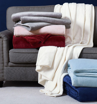 Thumbnail 2: Truly Soft Truly Soft Velvet Plush Throw Blanket 
