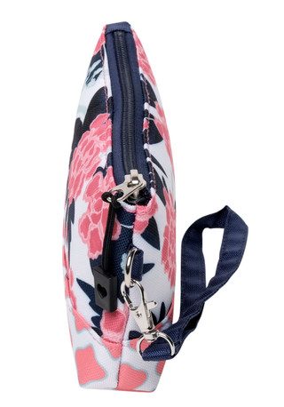 Thumbnail 3: Glove It Glove It Womens Peonies & Pars Zip Wristlet 