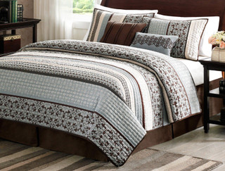 Thumbnail 1: Madison Park Madison Park Princeton 5-pc. Coverlet Set 