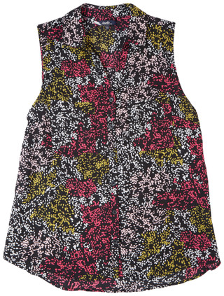 Thumbnail 1: Angels Angels Womens Georgette Sleeveless Top 