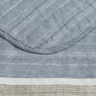 Thumbnail 30: Nautica Nautica Ridgeport 100% Cotton Reversible Quilt Set 