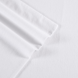 Thumbnail 5: Eddie Bauer Eddie Bauer Solid White Cotton Flannel Sheet Set 