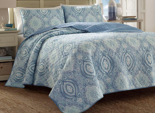 Thumbnail 2: Tommy Bahama Tommy Bahama Turtle Cove Quilt Set 