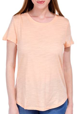 Thumbnail 1: Blue Sol Blue Sol Womens Solid Short Sleeve Luxey Scoop Top 