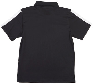 Thumbnail 2: Adidas Adidas Big Boys Rib Collar 3 Stripe Polo Shirt 