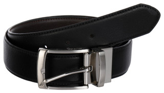 Thumbnail 1: Nautica Nautica Mens Pebble Grain Reversible Stretch Belt 