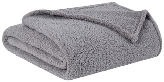 Thumbnail 3: Brooklyn Loom Brooklyn Loom Marshmallow Sherpa Throw Blanket 