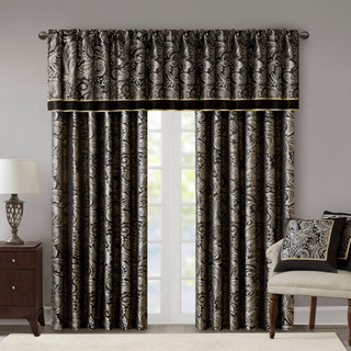 Thumbnail 4: Madison Park Madison Park Aubrey Window Valance 