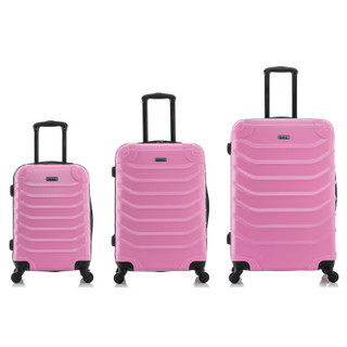 Thumbnail 2: INUSA INUSA Endurance Hardside Lightweight Spin 3 pc Luggage Set 