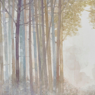 Thumbnail 5: Madison Park Madison Park Forest Reflections 3-pc. Wall Art Set 