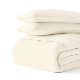 Thumbnail 11: Home Collections Home Collections Premium Soft Damask Quilted Coverlet Set 