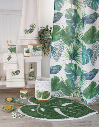 Thumbnail 2: Avanti Avanti Viva Palm Tray Coastal Bath 