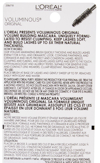 Thumbnail 2: L'OREAL L'Oreal Voluminous Original Mascara 0.28 Fl. Oz. 